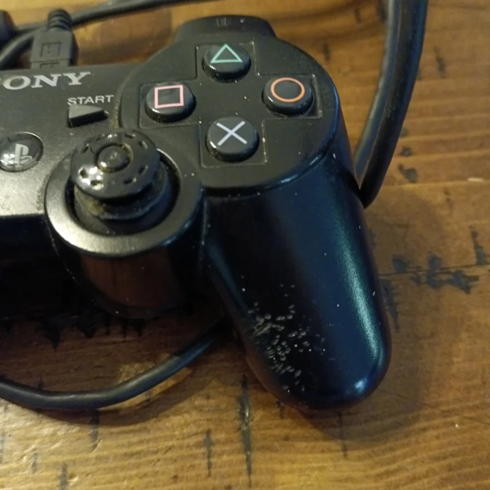 Sony PlayStation 3 DualShock 3 Wireless Controller Black CECHZC2U r1